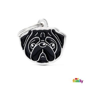 PLACA RZ PUG NEGRO