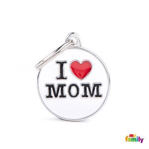 PLACA I LOVE MOM