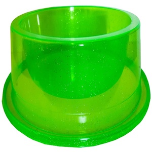 COMEDERO ANTIH.PETTOYS T.M. 1000ML VERDE TR. GLITT