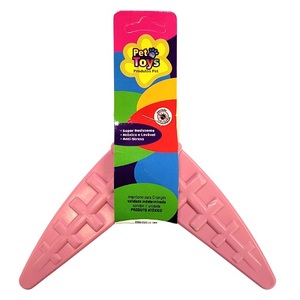 JUGUETE PETTOYS BUMERAN MECISO 14CM ROSA