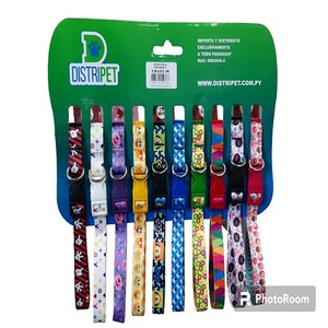 CARTELA COLLAR SEDA P/ PERRO 10PZS M