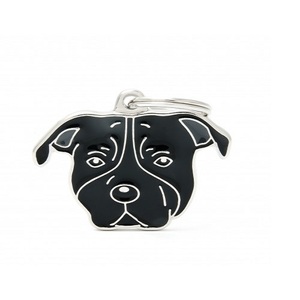 PLACA RZ. BLACK AMSTAFF