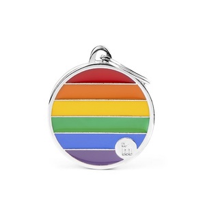 PLACA CIRCULO S RAINBOW COLLECTION