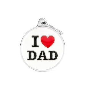 PLACA I LOVE DAD P