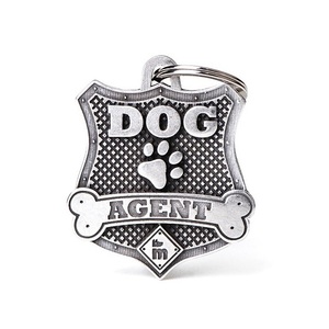 PLACA DOG AGENT BRONX